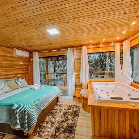 Cabana Romantica Com Hidromassagem Bom Retiro  Exterior photo
